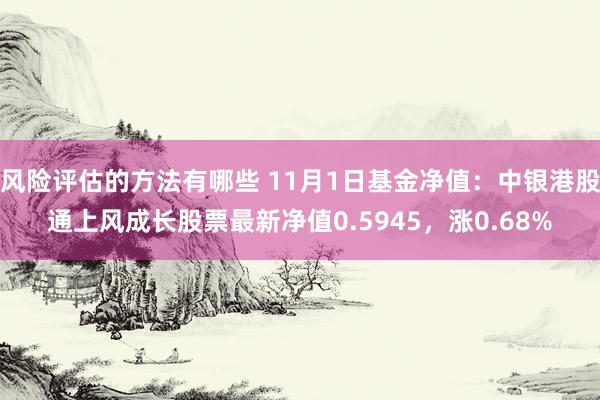 风险评估的方法有哪些 11月1日基金净值：中银港股通上风成长股票最新净值0.5945，涨0.68%