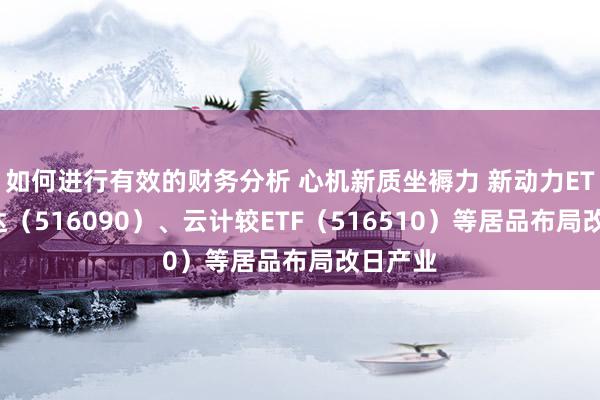 如何进行有效的财务分析 心机新质坐褥力 新动力ETF易方达（516090）、云计较ETF（516510）等居品布局改日产业