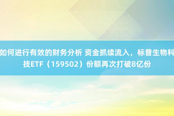 如何进行有效的财务分析 资金抓续流入，标普生物科技ETF（159502）份额再次打破8亿份