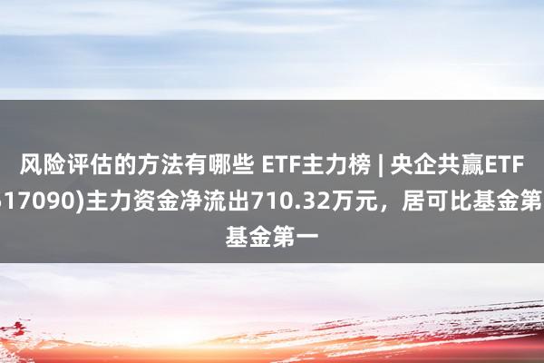 风险评估的方法有哪些 ETF主力榜 | 央企共赢ETF(517090)主力资金净流出710.32万元，居可比基金第一